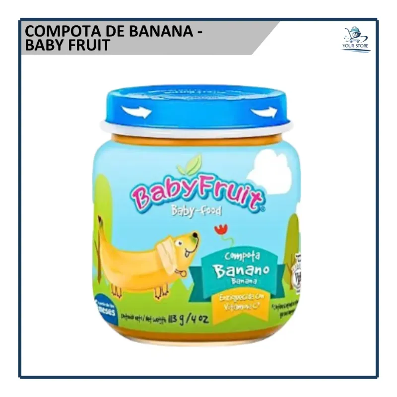 Compota de Banana - BabyFruit (113g)