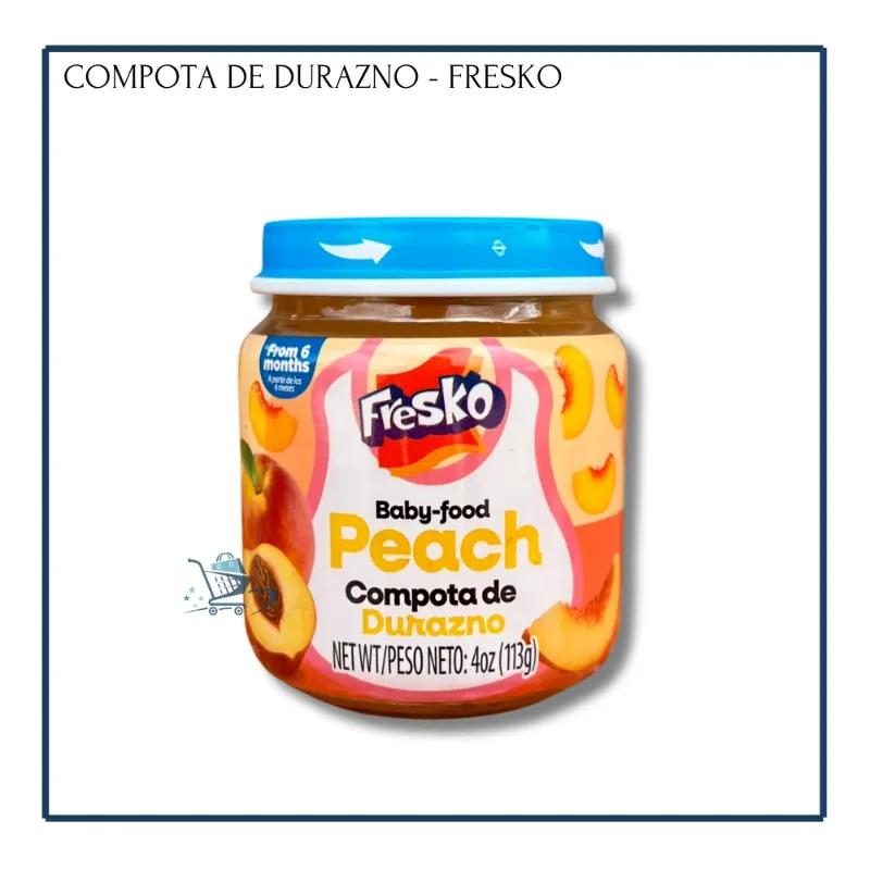 Compota de Durazno - Fresko (113g)