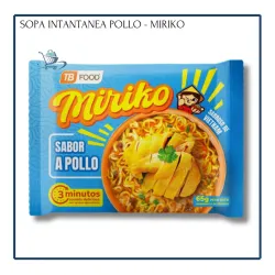 Sopa Instantánea de Pollo - Miriko (65g)