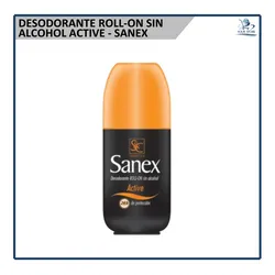 Desodorante Roll-On Active - Sanex (100ml)
