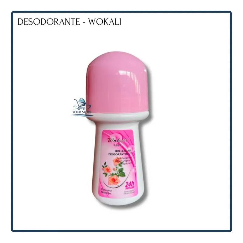 Desodorante Roll-On - Wokali (50 ml)