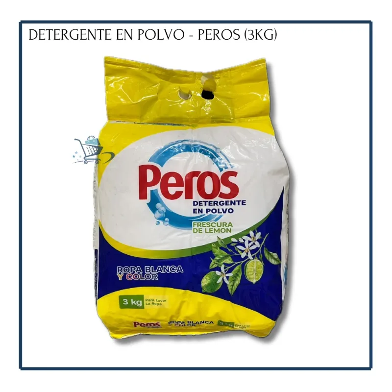 Detergente en Polvo - Peros (3Kg)
