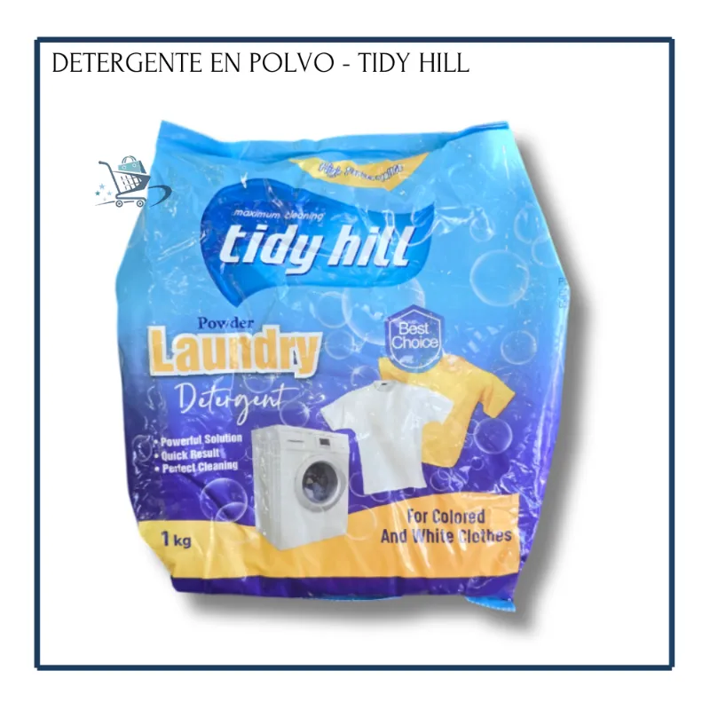 Detergente en Polvo - Tidy Hill (1Kg)