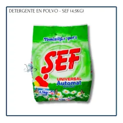 Detergente en Polvo Universal - Sef (4.5Kg)