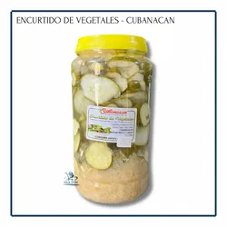 Encurtido de Vegetales - Cubanacan (1.5Kg)