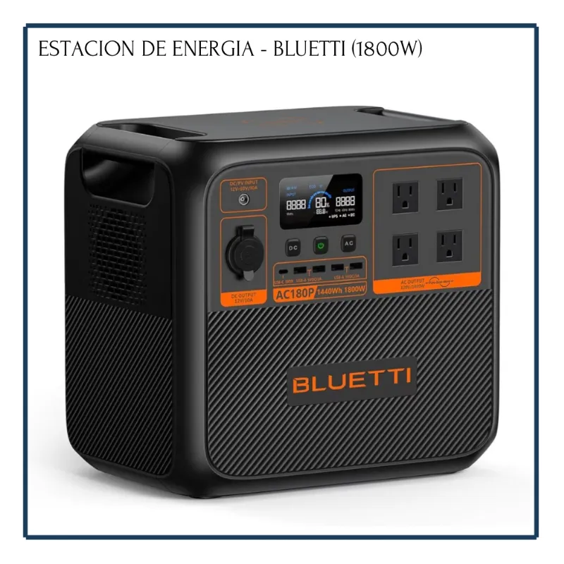 Estación de Energía - BLUETTI (1800W/1440Wh)
