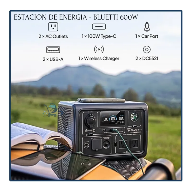 Estación de Energía - Bluetti (600W/1200W)