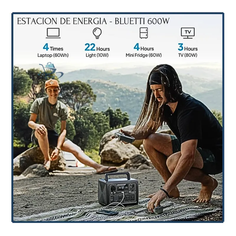 Estación de Energía - Bluetti (600W/1200W)