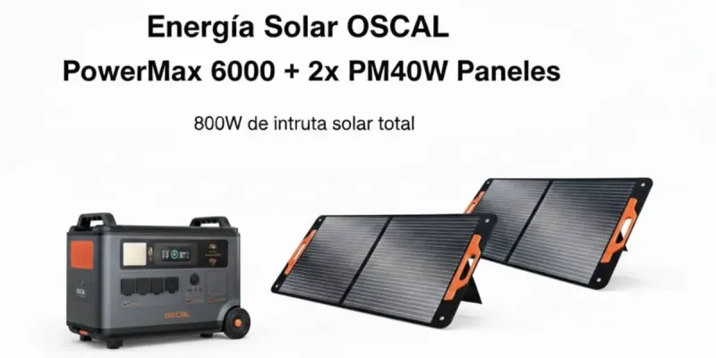 Estación de Energía Portátil - OSCAL (6000w)