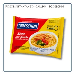 Fideos Instantáneos Sabor Pollo - Todeschini (85g)