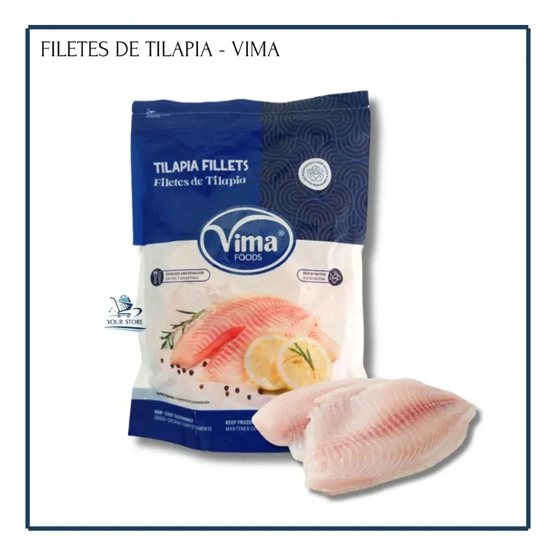 Filetes de Tilapia - Vima (1 Lb)