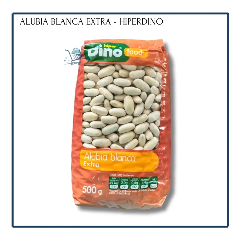 Frijoles Blancos - HiperDino (500g)