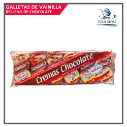 Galletas Cremas Chocolate 12u (264g)