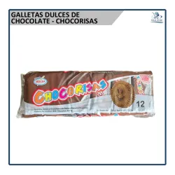 Galletas de Chocolate -con relleno de vainilla Chocorisas (300g)