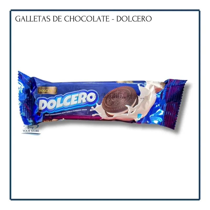 Galletas de Chocolate - Dolcero (56g)