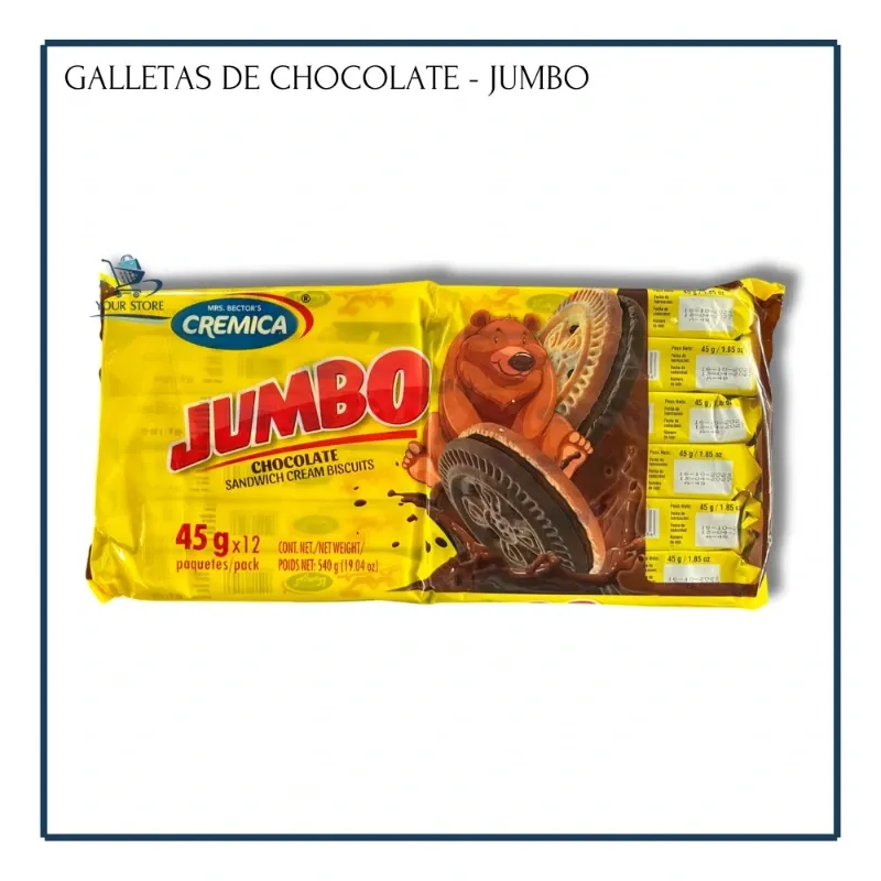Galletas de Chocolate - Jumbo (540g)