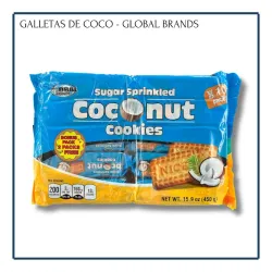 Galletas de Coco - Global Brands (450g)
