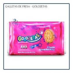 Galletas de Fresa - Golozeta (417g)