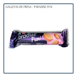 Galletas de Fresa - Paradise Fun