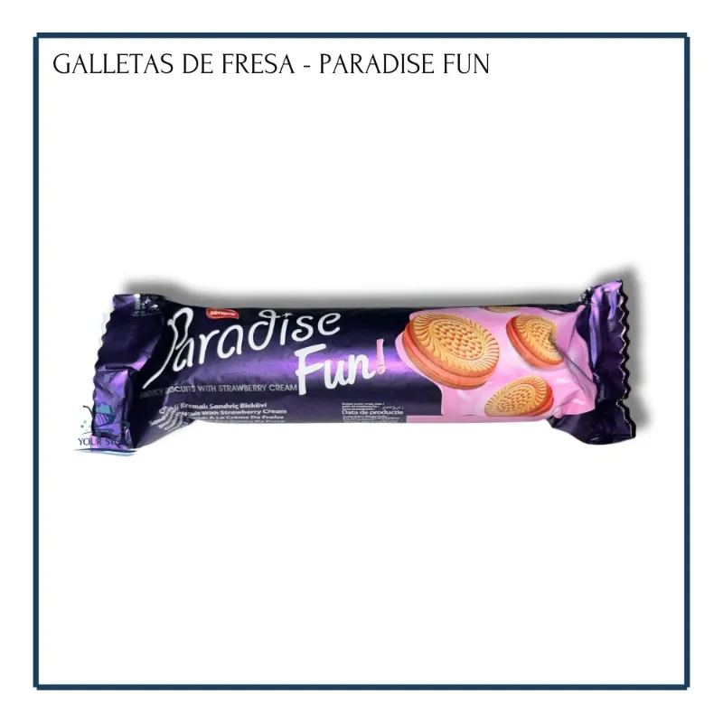 Galletas de Fresa - Paradise Fun