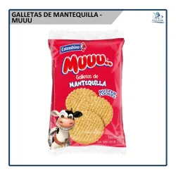 Galletas de Mantequilla - Muuu.. 12u (312g)