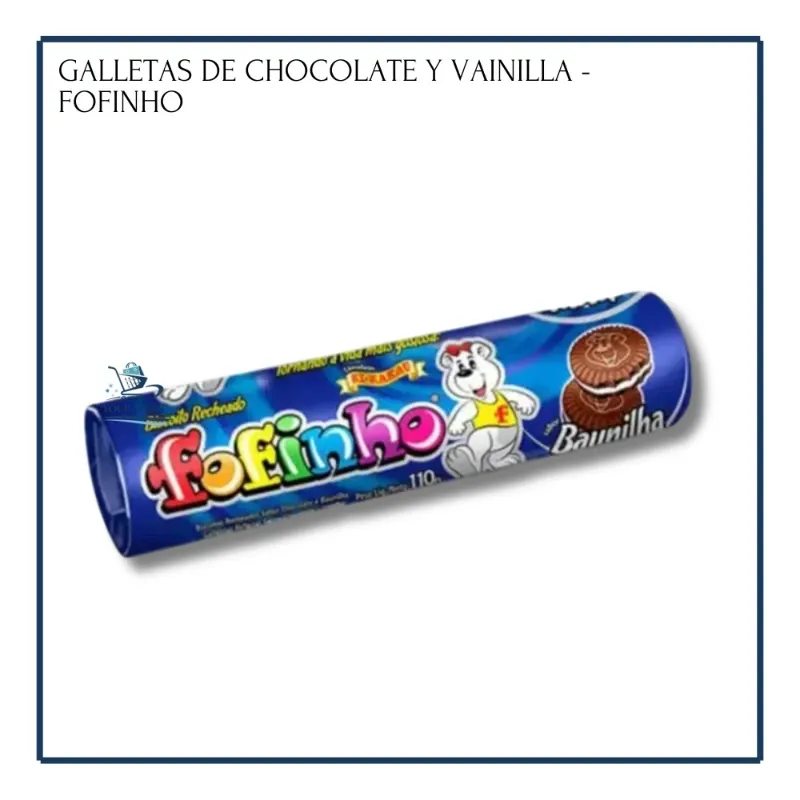 Galletas de Vainilla - Fofinho (110g)