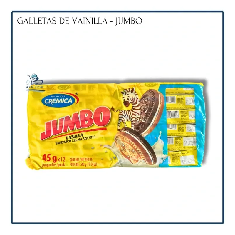 Galletas de Vainilla - Jumbo (540g)