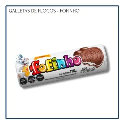 Galletas de Vainilla y Flecos -  Fofinho (110g)