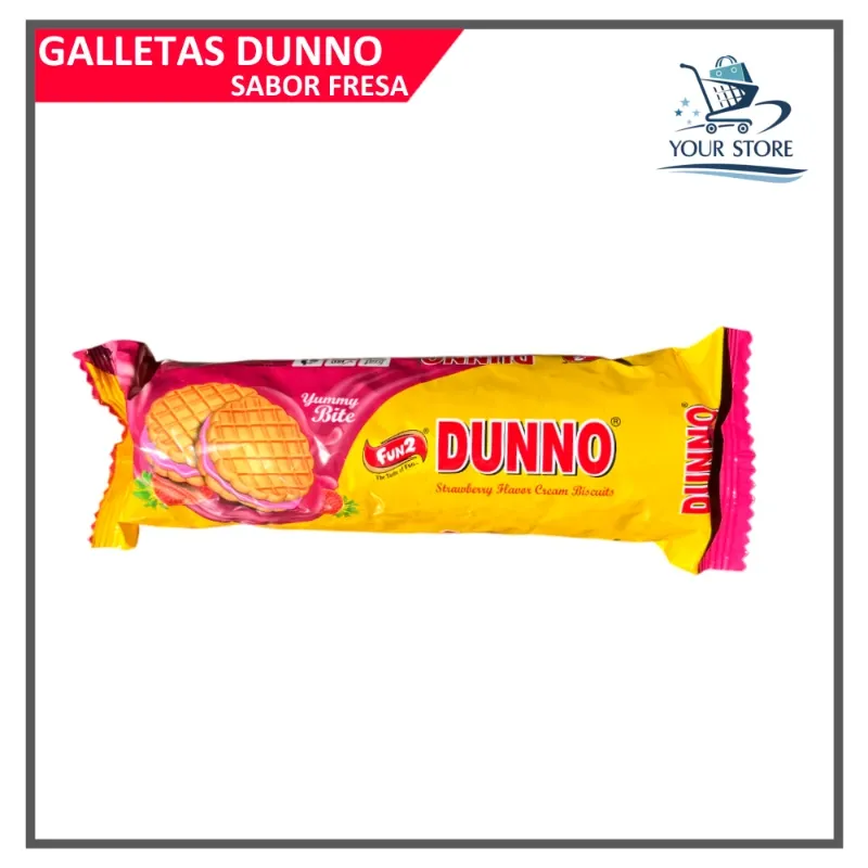 Galletas Dunno de Fresa 