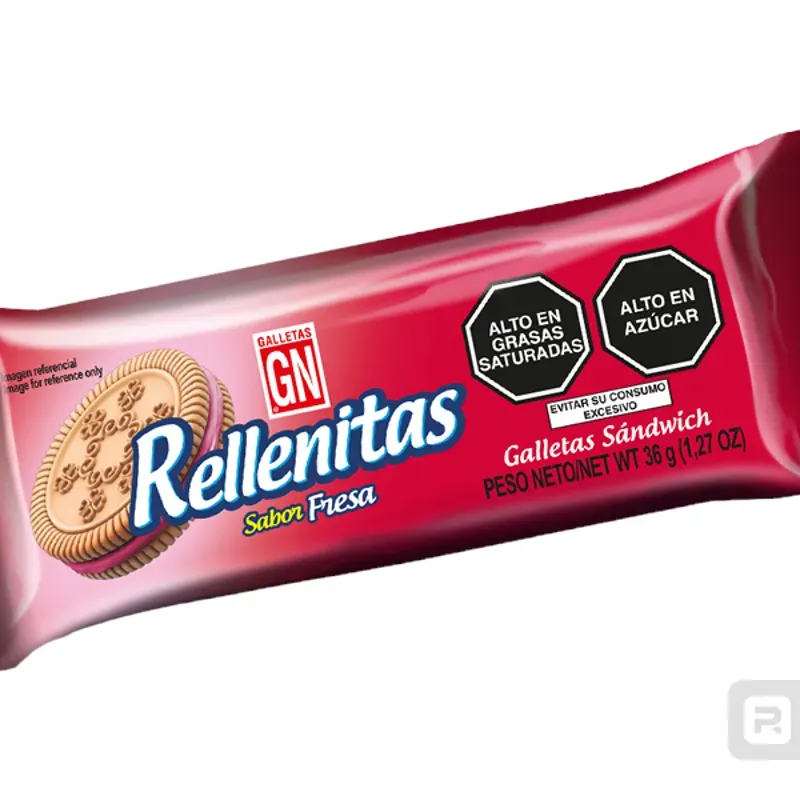 Galletas Rellenitas Fresa