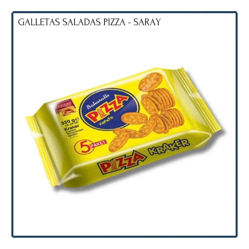 Galletas Saladas Pizza - Saray