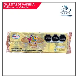 Galletas Vai Vai de Vainilla 12u (245g)