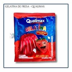 Gelatina de Fresa - Qualimax (20g)