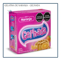 Gelatina de Naranja - Gel'hada (35g)