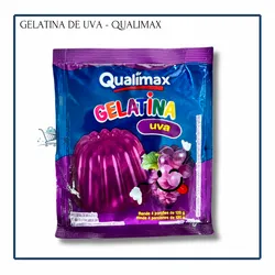 Gelatina de Uva - Qualimax (20g)