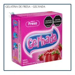 Gelatina de Fresa - Gel'hada (35g)
