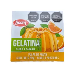 Gelatina Naranja