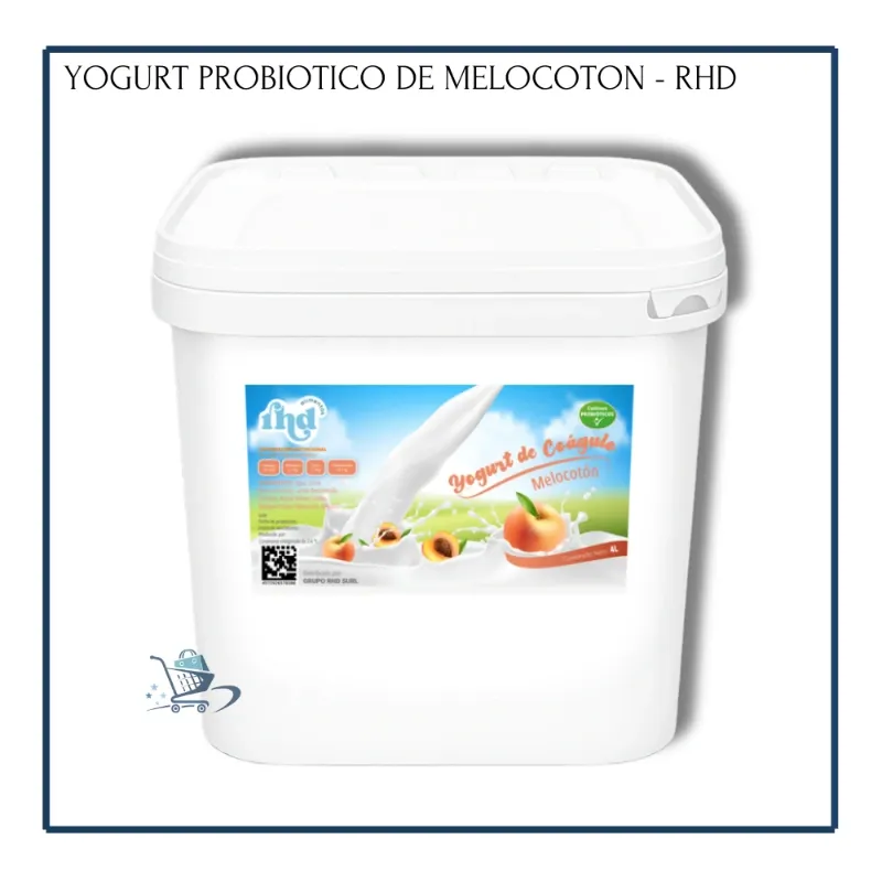 Yogurt Probiótico de Melocotón - RHD (4L)