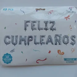 Letrero inflable de Feliz Cumpleaño #1