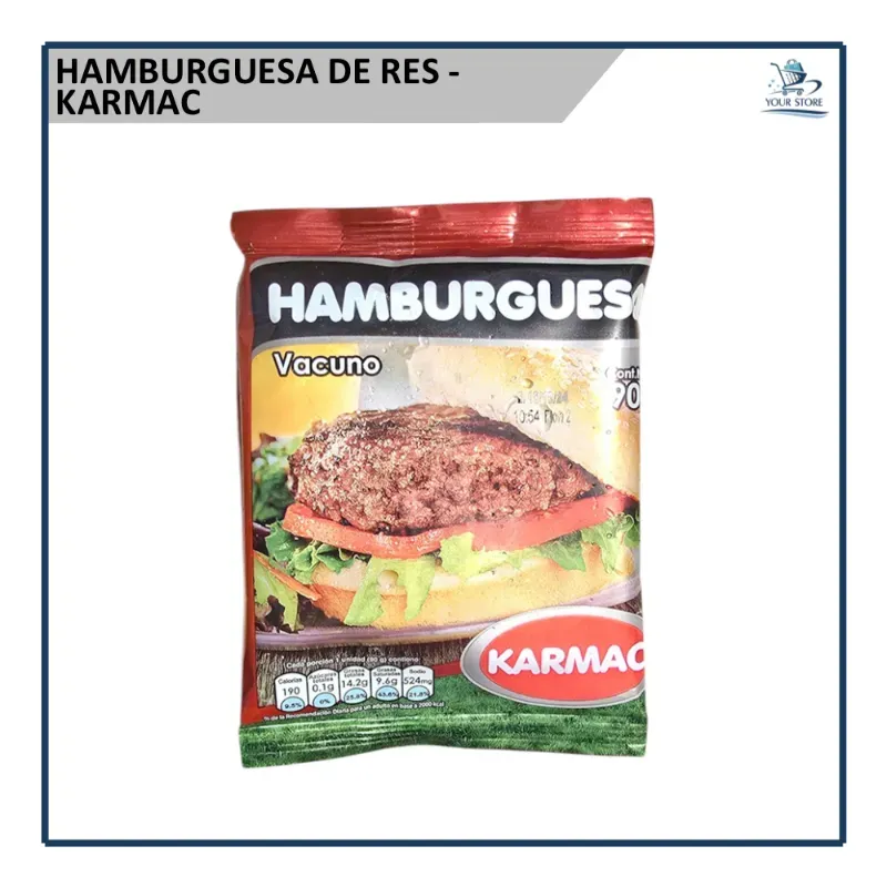 Hamburguesa de Res - Karmac (90g)