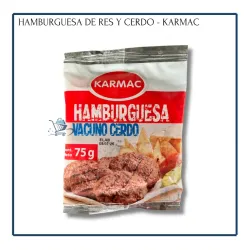 Hamburguesa de Res y Cerdo - Karmac (75g)