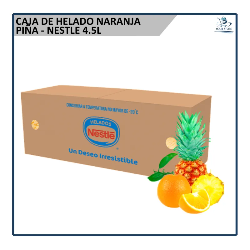Helado Naranja Piña - Nestlé (4.5L)
