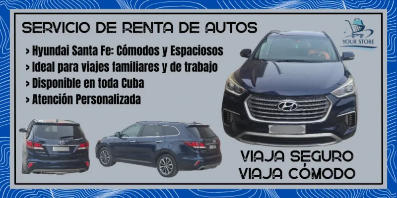 Renta Hyundai Santa Fe (Precio por Día)