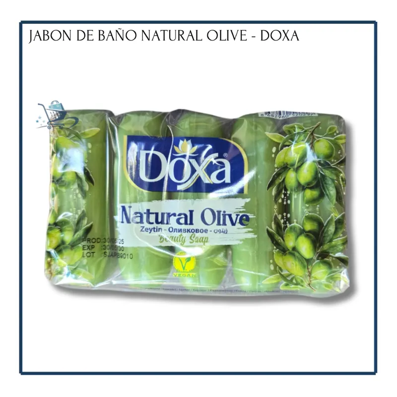Jabón de Baño Natural Olive - Doxa (5u)