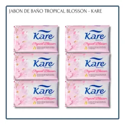 Jabón de Baño Tropical Blossom - Kare (6u)