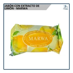 Jabón Frutal de Limón - Marwa (100g)