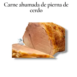 Carne ahumada de Muslo de cerdo (2L)