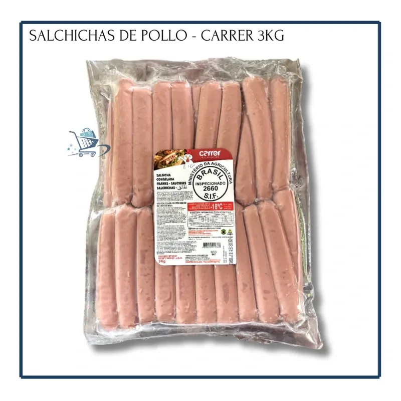 Salchichas de Pollo - Carrer (3.0Kg)