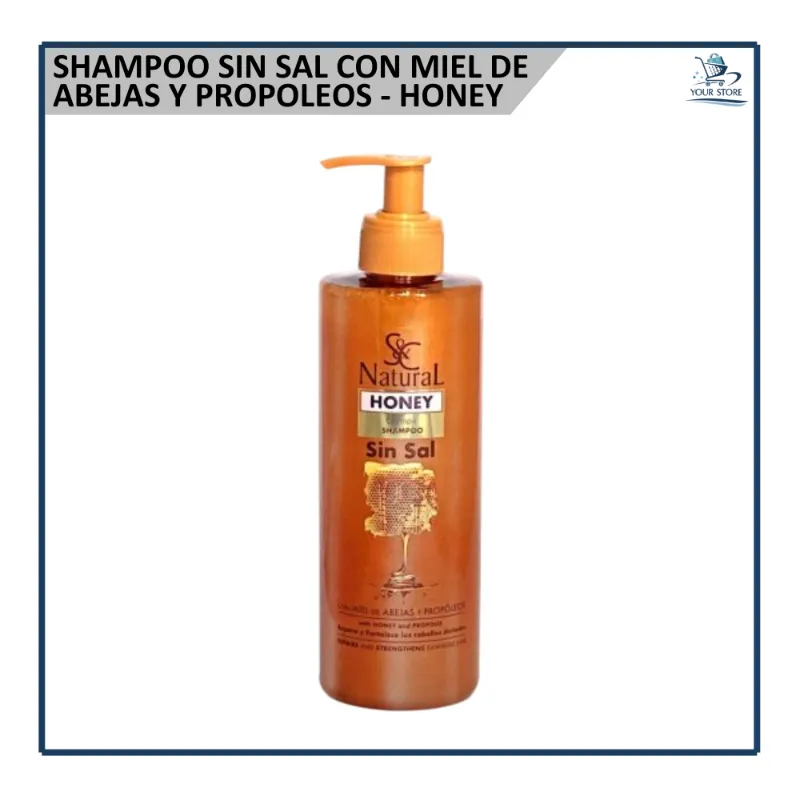 Juego de Shampoo sin Sal + Acondicionador - Honey