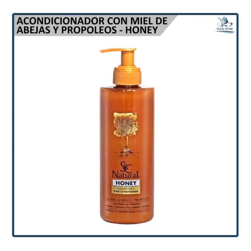 Juego de Shampoo sin Sal + Acondicionador - Honey